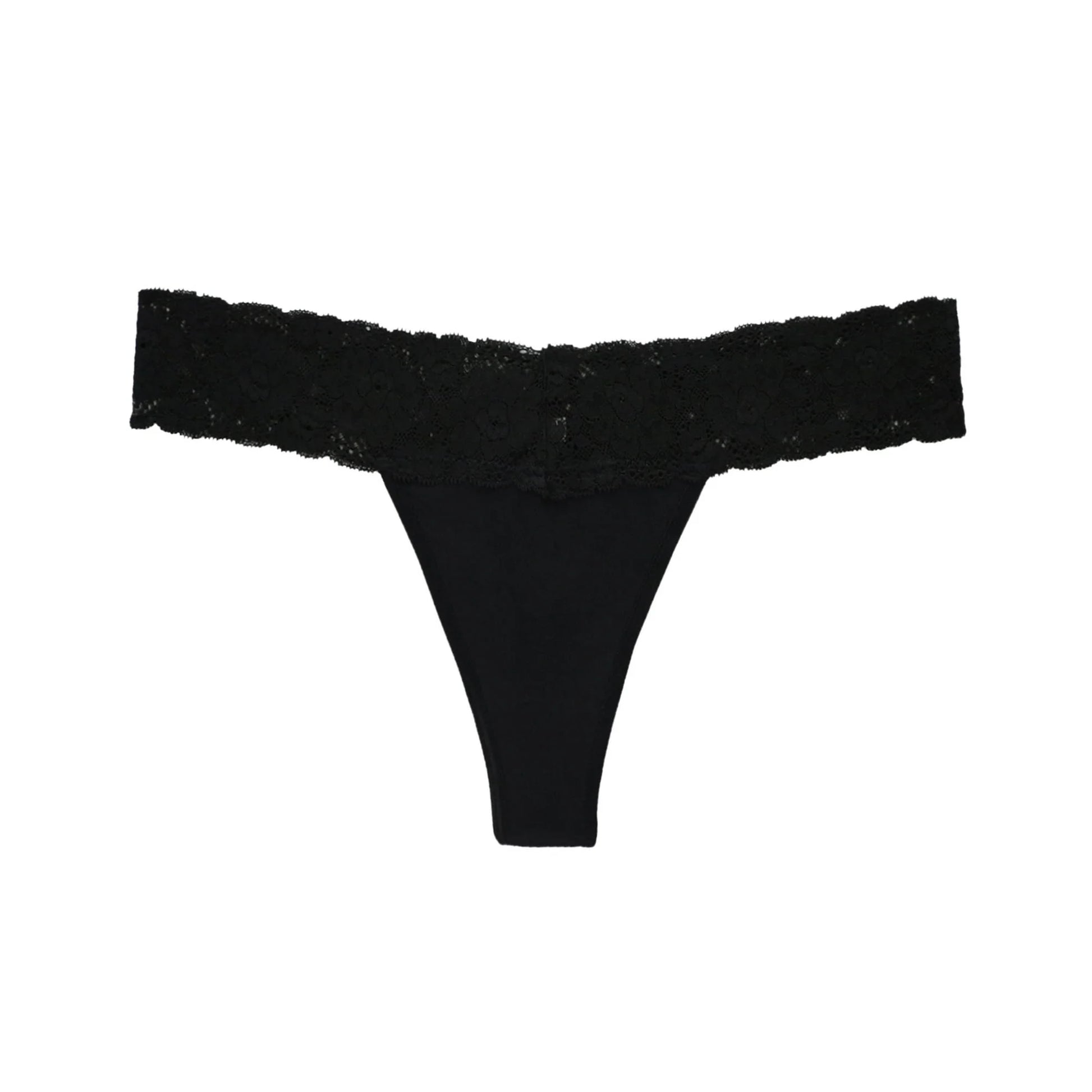 Lace Thongs for Women, 20-Pack Low Rise No Show Stay-Put Breathable